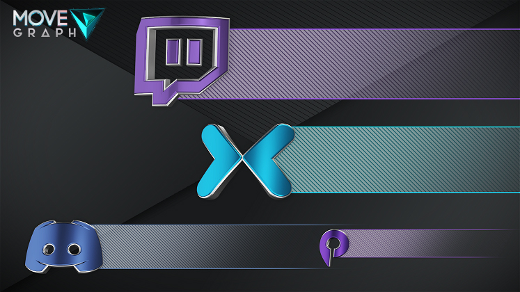 Animated social media panels