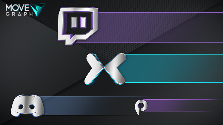 social media overlay twitch