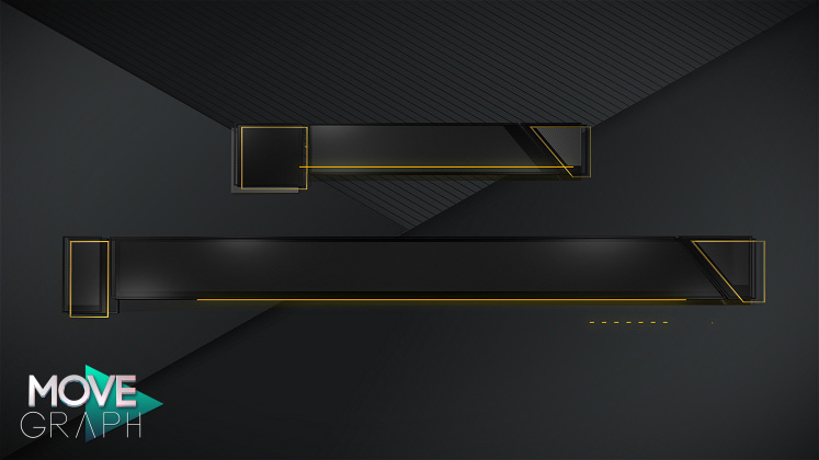 orme black yellow modern